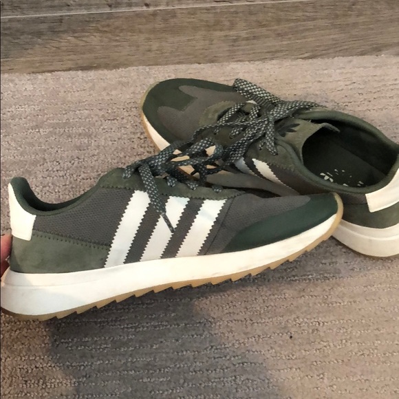 adidas shoes in green